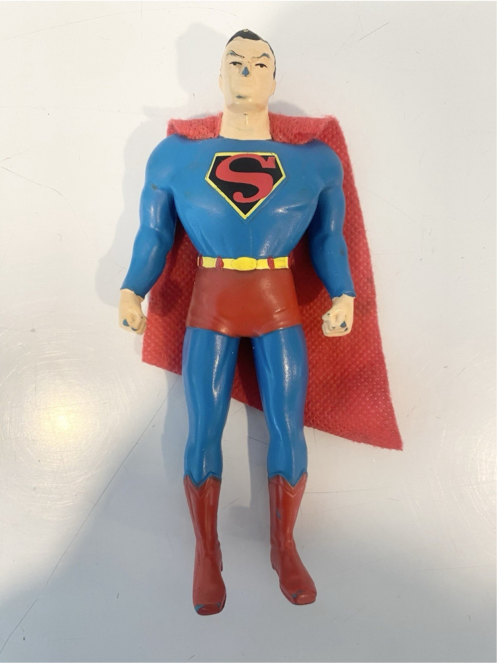 2013 NJ Croce DC Comics Superman 5.5” Bendable Figure Bendy Cloth Cape